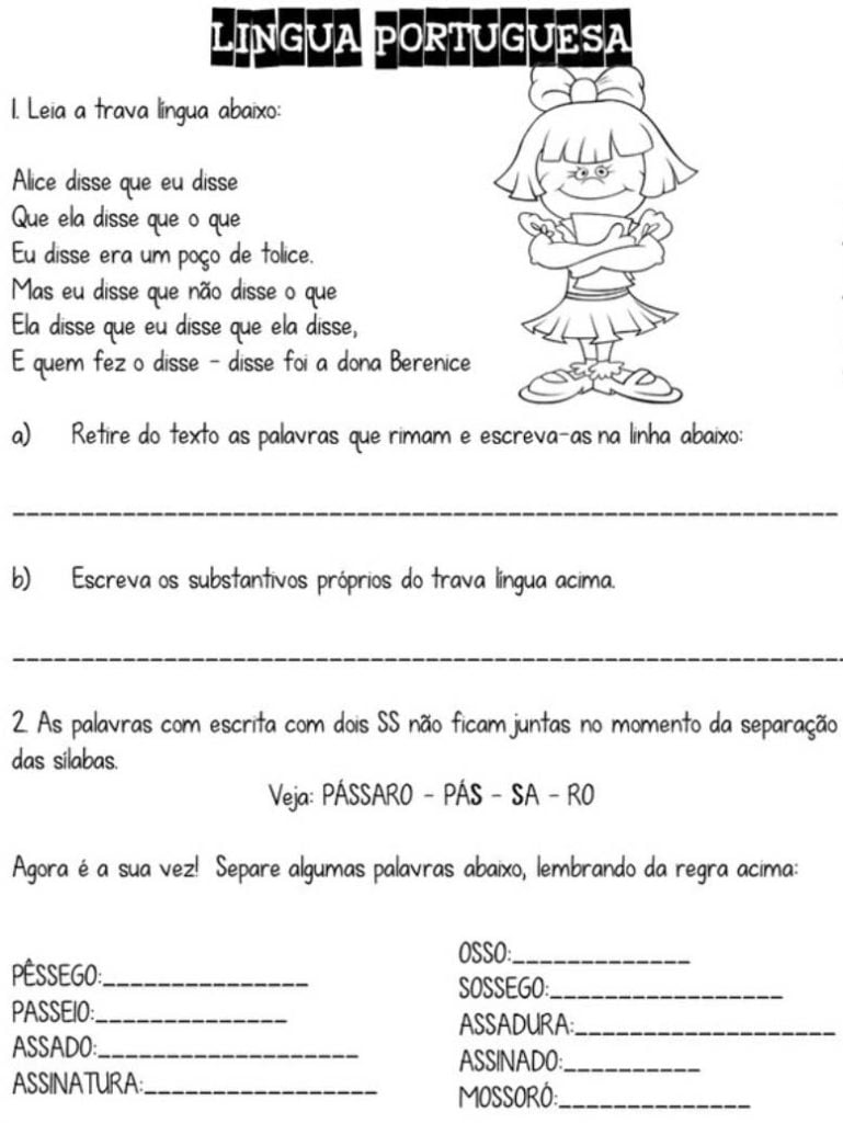 exercicio-de-portugues-3-ano