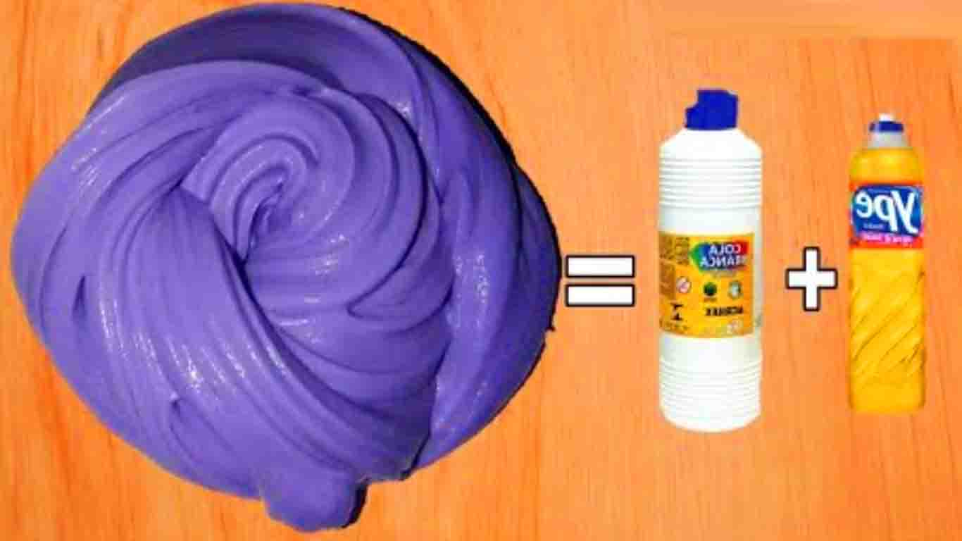 Como fazer slime caseiro