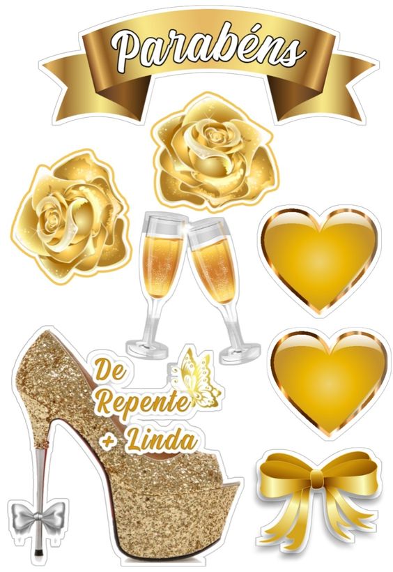 topper-de-bolo-dourado-imprimir