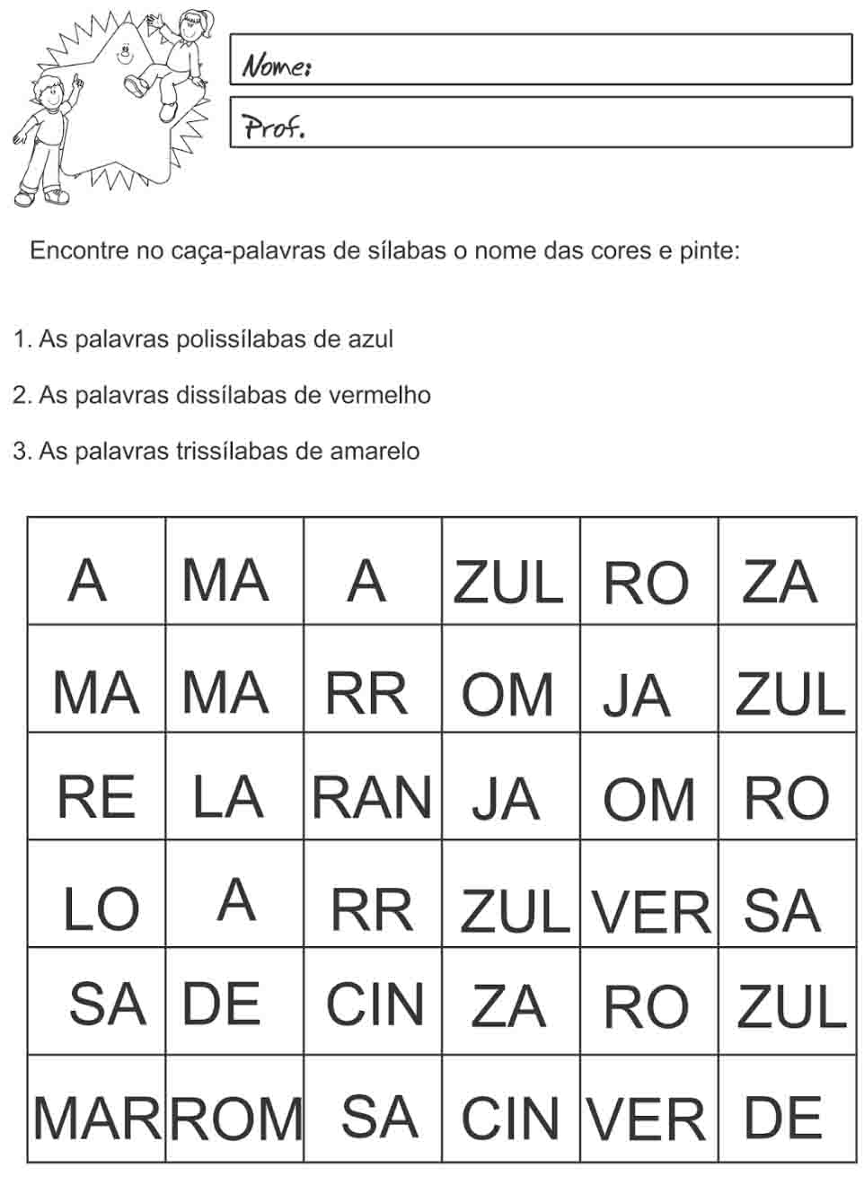 Atividade-separacao-de-silabas-3-ano