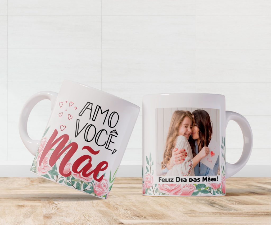 Caneca personalizada presente dia das mães