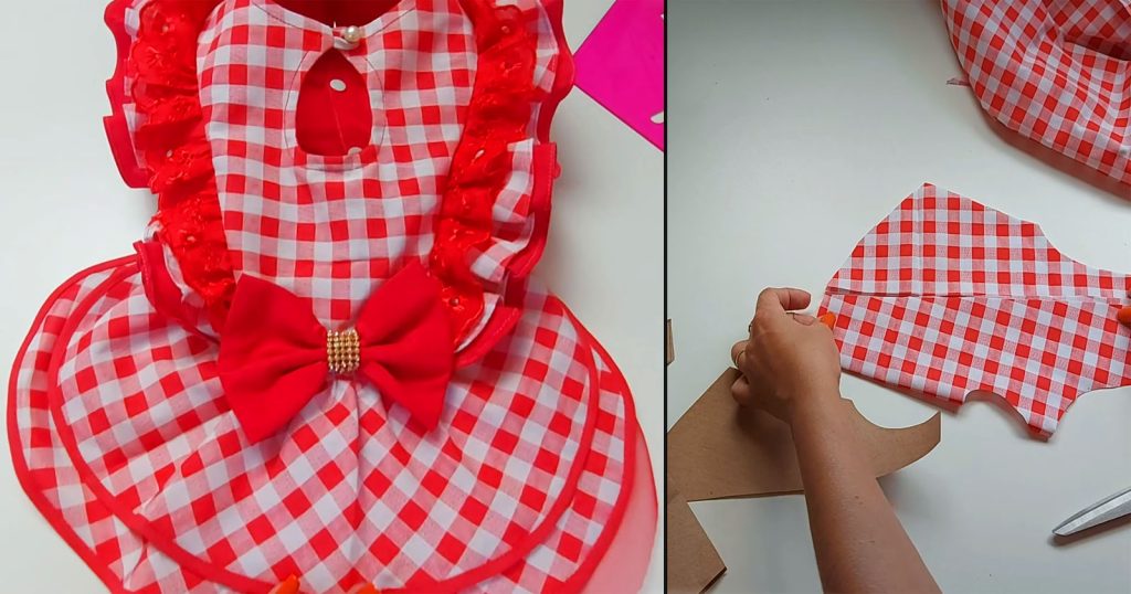 Vestido de Festa Junina para Cães Arrase no arraial de São João