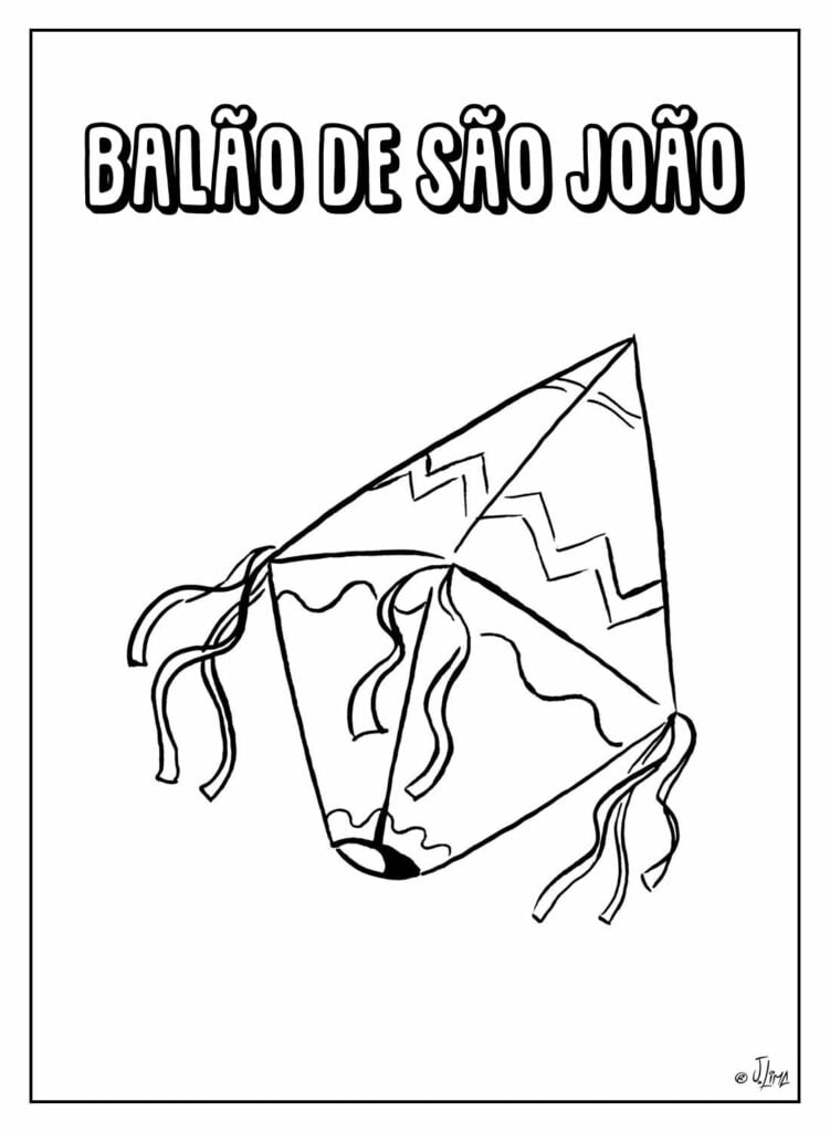 desenho-de-balao-de-festa-junina