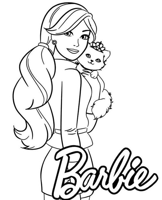 Barbie-com-gatinho