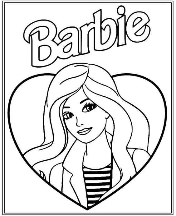 Barbie-retrato