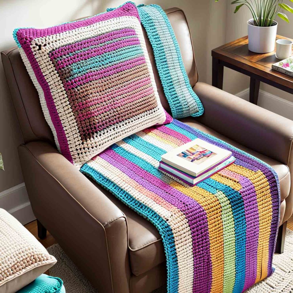 almofadas-de-croche-bicolor-decorar