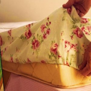 Encantador lençol de elástico para cama fácil de fazer para mesmo sem saber nada de costura