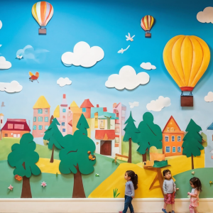 Mural Dia das Crianças para Educação Infantil Ideias Criativas para Implementar