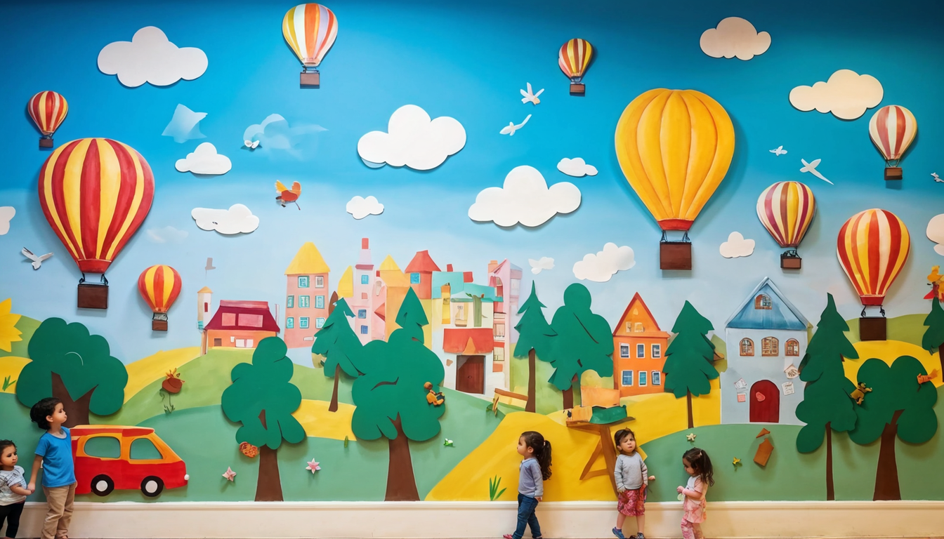 Mural Dia das Crianças para Educação Infantil4